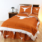 Texas Bed in a Bag with Team Colored Sheets