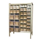 BIG 26" Free Standing Slider Storage System Tip Out Bins
