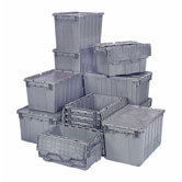 17.25 Gallon Heavy Duty Attached Top Storage Container