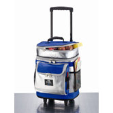 38L K&uuml;hl-Trolley "Be Cool" in Silber / Blau