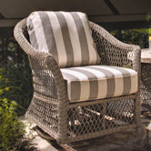 Vineyard Swivel Glider Chair with Cushion