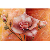 44 x 67cm Fu&szlig;matte "Gallery" Rose Apricot