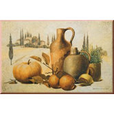 44 x 67cm Fu&szlig;matte "Gallery" Mediterrane Kr&uuml;ge