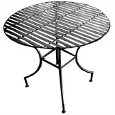 Folding Pangaea Easy to Assemble Iron Round Dining Table