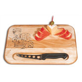 Utility Board With Wine/Cheese Brand