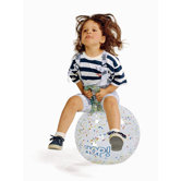 18" Hop Fantasy Ball in Clear with Stars