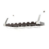 8 Bottle Wall Mounted Wine Rack