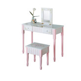 Bouquet Vanity Table and Stool Set