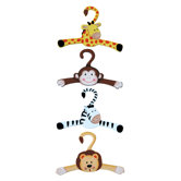 Sunny Safari Hangers (Set of 4)