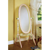 Safari Crackle Girl's Standing Mirror
