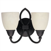 Pemberton Vanity Light in Peppercorn