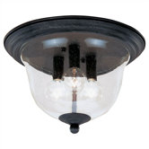 Manor House 3 Lights Flush Mount