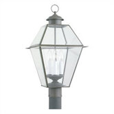 Colony  Outdoor Post Lantern in Antique Bronze