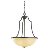 Roslyn 3 Light Inverted Pendant