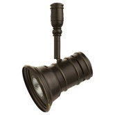 Ambiance  Ribbed Track Head in Antique Bronze