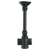 Ambiance Rail Support Connector in Antique Bronze