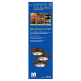 Ambiance Disk Light Kit with Housing in Painted Antique Bronze
