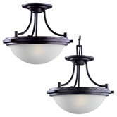 Winnetka 2 Light Semi Flush Mount