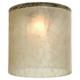 Ambiance Transitions Crackle Directional with Mini-Glass Shade