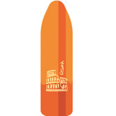 B&uuml;geltischbezug Set "Cosmopolitan" in Orange