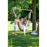 Lounger "Casera" in Braun / Natur
