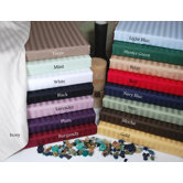 300 Thread Count Egyptian Cotton Stripe Pillowcase Set