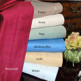 1000 Thread Count Egyptian Cotton Solid Queen Waterbed Sheet Set