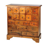 Mango Village Apothecary 19 Drawers Chest