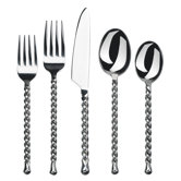 Handmade Tear 20 Piece Flatware Set
