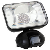 LED Solar Strahler dreh- und schwenkbar in Schwarz