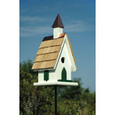 Country Church Bird House