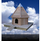 Aqua Duck House with Cypress/Wooden Roof