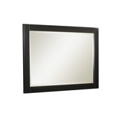Anna Mirror in Distressed Antique Black