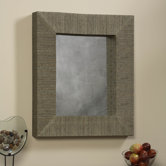 Mendong with Black Thread Rectangle Mirror