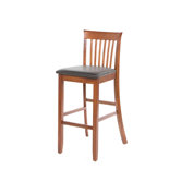 Triena 30" Craftsman Bar Stool in Dark Cherry