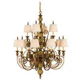Florentine Dome 12 Light Chandelier