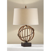 Spencer 23" One Light Table Lamp in Firenze Gold