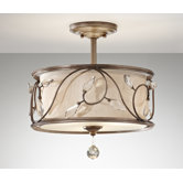 Priscilla 3 Light Semi Flush Mount