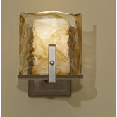 Aris One Light Wall Sconce in Roman Bronze