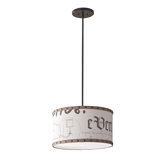Jacqueline 1 Light Drum Pendant