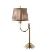 Plymouth One Light Table Lamp in Dark Coffee Bronze