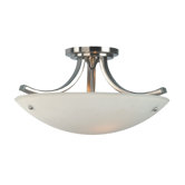 Gravity 3 Light Semi Flush Mount