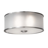 Casual Luxury 2 Light Flush Mount