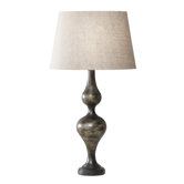 Orion One Light Table Lamp in Weathered Black