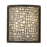 Joplin One Light Wall Sconce in Light Antique Bronze