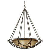 El Nido 3 Light Inverted Pendant