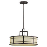 Fusion 3 Light Drum Pendant