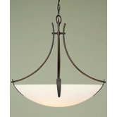 Boulevard 3 Light Inverted Pendant