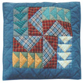 Fall Windmills Toss Pillow
