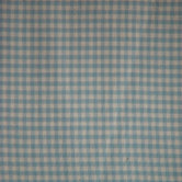 Blue Sky and White Gingham Checks Toss Pillow